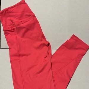 Hot pink VSX high waist knockout leggings size large